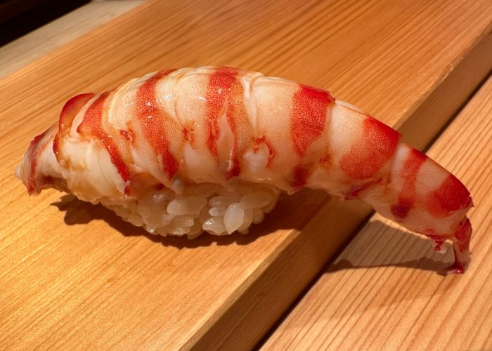 Michelin star sushi at Fukuoka's three Michelin star restaurant, Sushi Sakai.